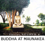 HAWAIIAN ART BUDDHA AT MAUNAKEA BEACH HOTEL